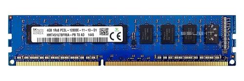 RAM-geheugen 1x 4GB Hynix ECC UNBUFFERED DDR3 1600MHz PC3-12800 UDIMM | HMT451U7BFR8A-PB