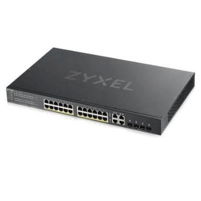 Schakelaar Zyxel GS192024HPV2-EU0101F 24x 10/100/1000 4x RJ-45/SFP 375 W PoE+