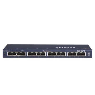 Switch Netgear GS116GE | 512 kB | 32 Gb/s | 16x Port Ethernet