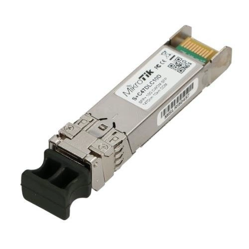 SFP-Modules Mikrotik S+C47DLC10D LC 10 Gbps SFP+ 10 km