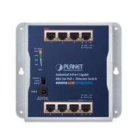 Schakelaar Planet WGS-818HP 8x 1Gb 120 W PoE+