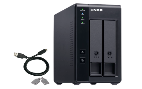 QNAP TR-002 2x SSD | HDD 3,5” uitbreidingseenheid