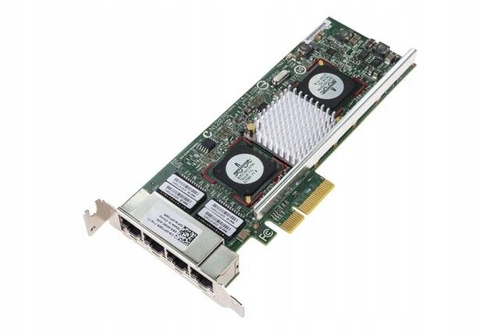 Netwerkkaarten DELL P736R 4x RJ-45 PCI Express 1Gb