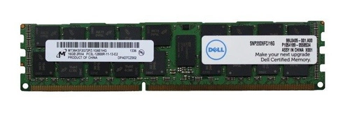 RAM-geheugen 1x 16GB DELL PowerEdge & Precision Workstation DDR3 1600MHz ECC REGISTERED | SNP20D6FC/16G