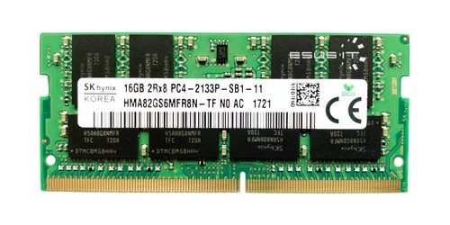RAM-geheugen 1x 16GB Hynix SO-DIMM DDR4 2133MHz PC4-17000 | HMA82GS6MFR8N-TF