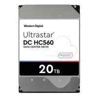 Harde schijf Western Digital Ultrastar DC HC560 3.5'' HDD 20TB 7200RPM SATA 6Gb/s 512MB | 0F38755