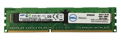 RAM-geheugen 1x 8GB Samsung ECC REGISTERED DDR3 1600MHz PC3-12800 RDIMM | M393B1G70QH0-YK0 