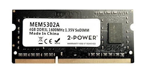RAM-geheugen 1x 4GB 2-POWER SO-DIMM DDR3 1600MHz PC3-12800 | MEM5302A