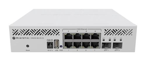 Schakelaar Mikrotik CRS310-8G+2S+IN 8x 100/1000/2500 2x SFP+