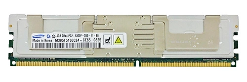 RAM-geheugen 1x 4GB Samsung ECC FULLY BUFFERED DDR2 667MHz PC2-5300 FBDIMM | M395T5160CZ4-CE65