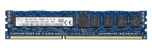RAM-geheugen 1x 8GB Hynix ECC REGISTERED DDR3 1866MHz PC3-14900 RDIMM | HMT41GR7AFR4C-RD