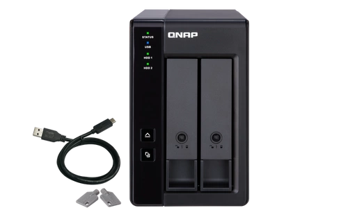 QNAP TR-002 2x SSD | HDD 3,5” uitbreidingseenheid