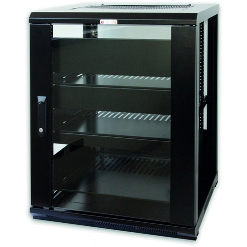 19” rackkast Staande Techly 15U 600x600mm