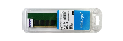RAM-geheugen 1x 32GB Micron ECC UNBUFFERED DDR5 2Rx8 5600MHz PC5-44800 UDIMM | MTC20C2085S1EC56BR