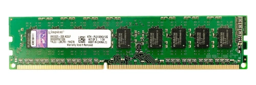 RAM-geheugen 1x 4GB Kingston ECC UNBUFFERED DDR3 1333MHz PC3-10600 UDIMM | 9965525-008.A00LF