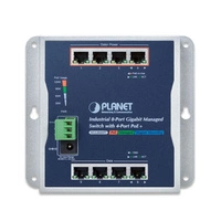 Schakelaar Planet WGS-804HPT 8x 1Gb 144 W PoE+