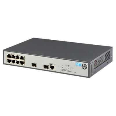 Schakelaar HPE JG920A 8x 10/100/1000 2x SFP
