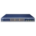 Schakelaar Planet WGSW-24040HP4 24x 1Gb 4x SFP 440 W PoE+