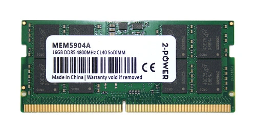 RAM-geheugen 1x 16 GB Samsung SO-DIMM DDR5 4800MHz PC5-38400 | M425R2GA3BB0-CQK