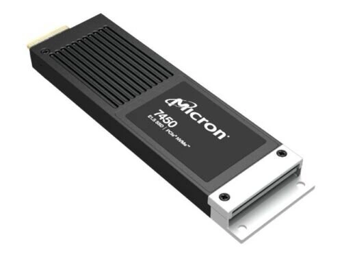 SSD-schijf Micron 7450 PRO 7,68TB E1.S 5.9mm NVMe PCIe | MTFDKBZ7T6TFR-1BC1ZABYY