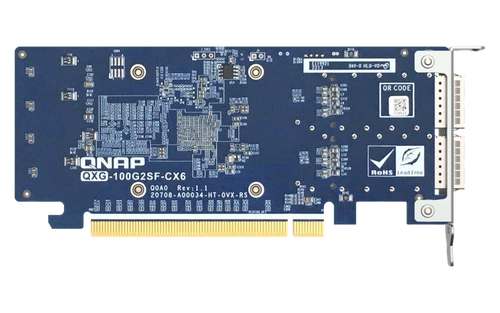 Netwerkkaarten QNAP QXG-100G2SF-CX6 2x QSFP28 100Gbps