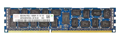 RAM-geheugen 1x 8GB Hynix ECC REGISTERED DDR3 1333MHz PC3-10600 RDIMM | HMT31GR7EFR4A-H9