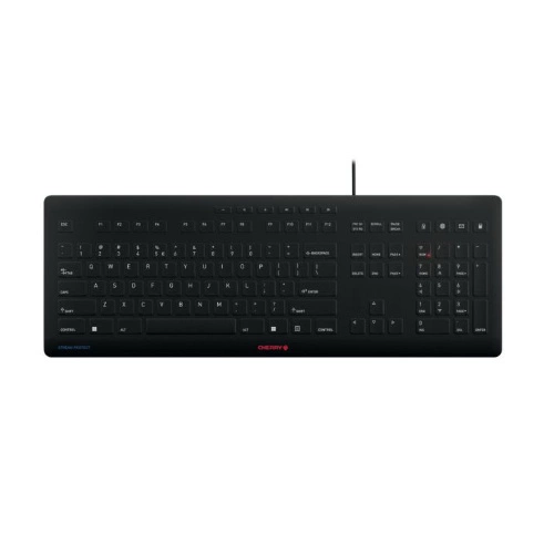 Bedraad toetsenbord Cherry STREAM PROTECT KEYBOARD QWERTY (EU)