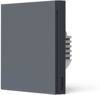 Slimme schakelaar Aqara Smart Wall Switch H1 EU (No Neutral) Gray | WS-EUK01-G