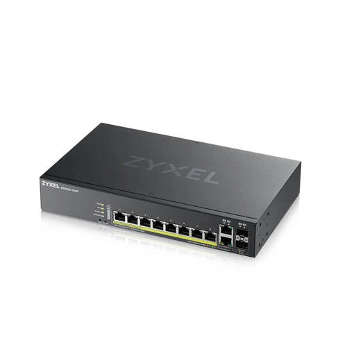 Schakelaar Zyxel GS2220-10HP-EU0101F 8x 1Gb 2x RJ-45/SFP combo ports 180W PoE+