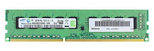 RAM-geheugen 1x 4GB Samsung ECC UNBUFFERED DDR3 1333MHz PC3-10600 UDIMM | M391B5273DH0-YH9
