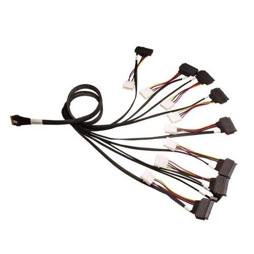 Draad Broadcom 05-60006-00 1xSFF-8654 -8x SFF-8639 (U.3) - U.3 Enabled Cables