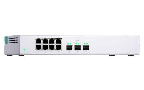 Schakelaar QNAP QSW-308S 8x RJ-45 10/100/1000 Mbps 3x SFP+