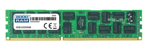RAM-geheugen 1x 32GB GoodRAM ECC REGISTERED DDR3 4Rx4 1600MHz PC3-12800 RDIMM | W-MEM1600R3Q432G