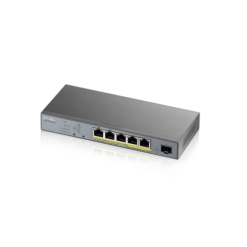 Schakelaar Zyxel GS1350-6HP-EU0101F 5x 1Gb 1x SFP 60W PoE+ / PoE++