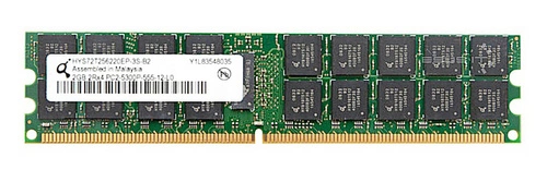 RAM-geheugen 1x 2GB QIMONDA ECC REGISTERED DDR2 667MHz PC2-5300 RDIMM | HYS72T256220HP-3S-A