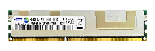 RAM-geheugen 1x 8GB Samsung ECC REGISTERED DDR3 1333MHz PC3-10600 RDIMM | M393B1K70CHD-YH9