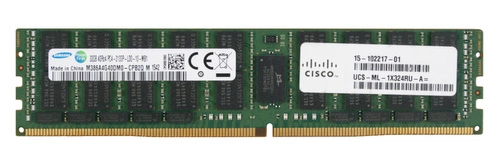 RAM-geheugen 1x 32GB Samsung ECC LOAD REDUCED DDR4 2133MHz PC4-17000 LRDIMM | M386A4G40DM0-CPB