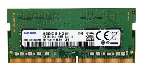 RAM-geheugen 1x 8GB Samsung SO-DIMM DDR4 2133MHz PC4-17000 | M471A1K43BB0-CPB