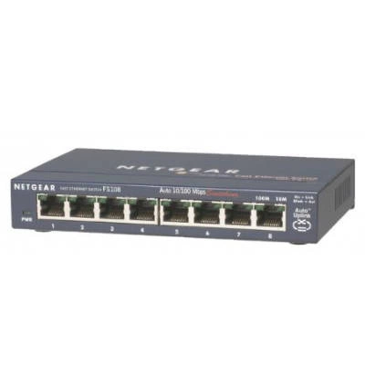 Schakelaar Netgear FS108-300PES 8x 10/100