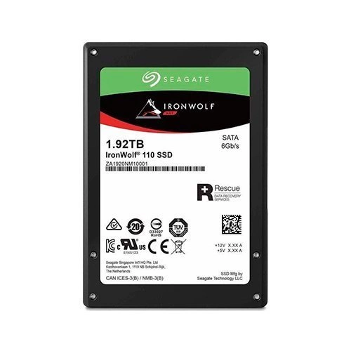 SSD-schijf Seagate IronWolf 1920GB 2.5'' SATA 6Gb/s | ZA1920NM10011