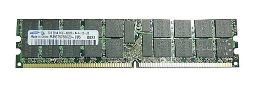 RAM-geheugen 1x 2GB Samsung ECC REGISTERED DDR2 533MHz PC2-4200 RDIMM | M393T5750CZ3-CD5