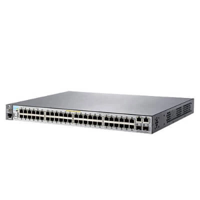 Schakelaar HPE J9778A 48x 10/100 2x SFP 382 W PoE+