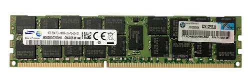 RAM-geheugen 1x 16GB Samsung ECC REGISTERED DDR3 1866MHz PC3-14900 RDIMM | M393B2G70QH0-CMA