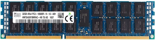 RAM-geheugen 1x 32GB Hynix ECC REGISTERED DDR3 1333MHz PC3-10600 RDIMM | HMT84GR7BMR4C-H9
