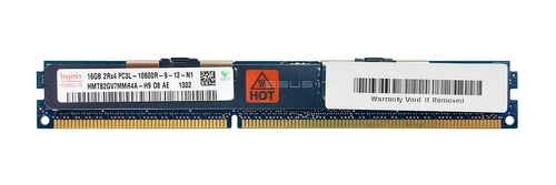 RAM-geheugen 1x 16GB Hynix ECC REGISTERED DDR3 1333MHz PC3-10600 RDIMM | HMT82GV7MMR4A-H9