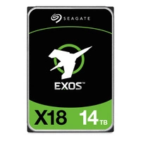 Harde schijf Seagate Exos X18 3.5'' HDD 14TB 7200RPM SAS 12Gb/s 256MB | ST14000NM004J