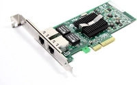 Netwerkkaarten DELL X3959 2x RJ-45 PCI Express 1Gb