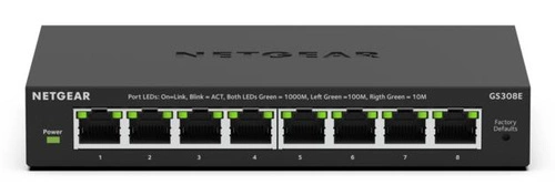 Schakelaar Netgear GS308E-400EUS 8x 1Gb