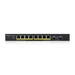 Schakelaar Zyxel GS1900-10HP-EU0102F 8x 1Gb 2x SFP 77W PoE+