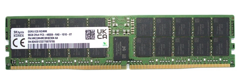 RAM-geheugen 1x 96GB Hynix ECC REGISTERED DDR5 2Rx4 4800MHz PC5-38400 RDIMM | HMCGM4MEBRB236N